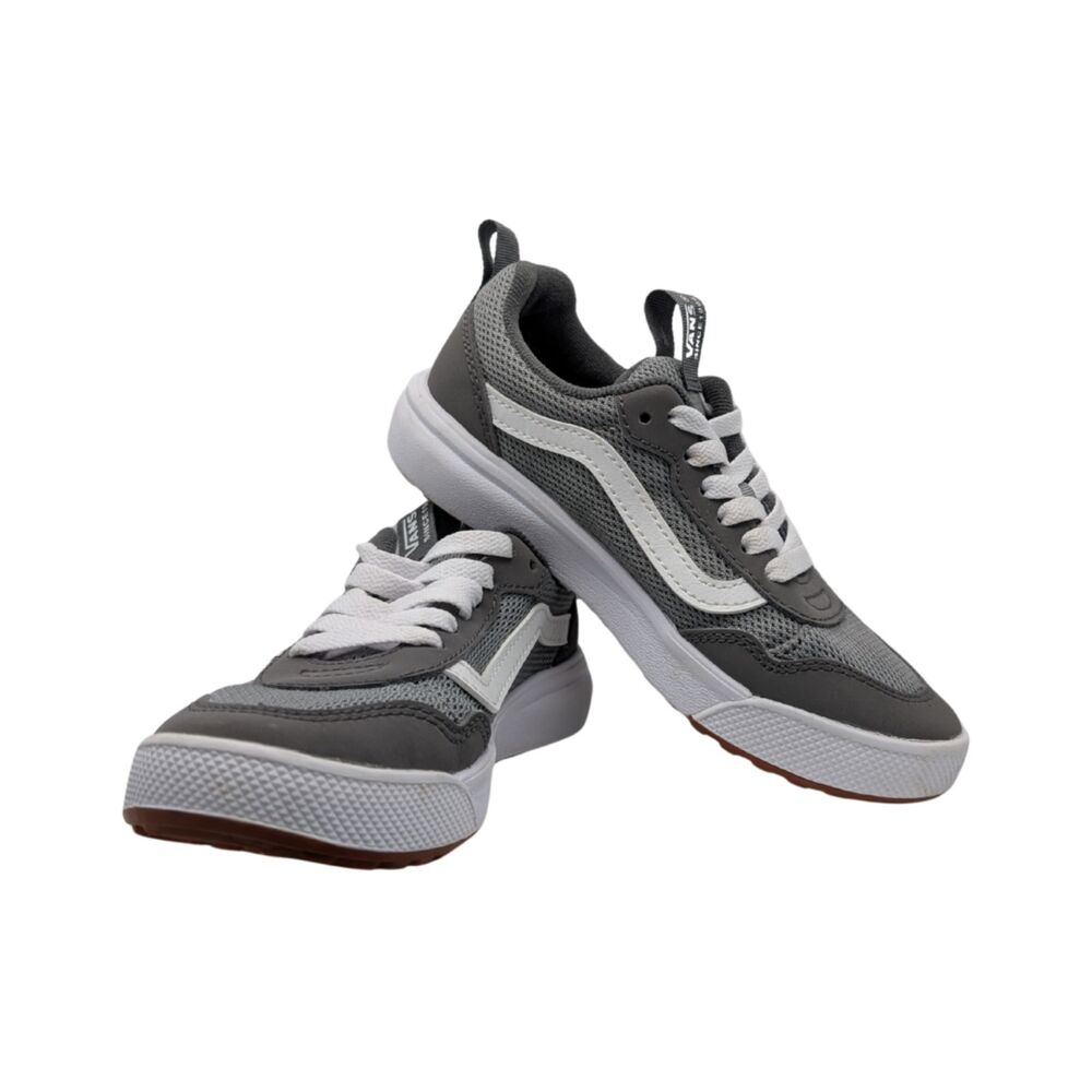 Vans Range Exp Gray White Sneakers Big Kid Size 1
